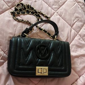 Valentino black and gold bag